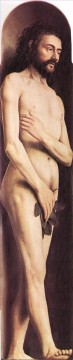  Piece Painting - The Ghent Altarpiece Adam Renaissance Jan van Eyck